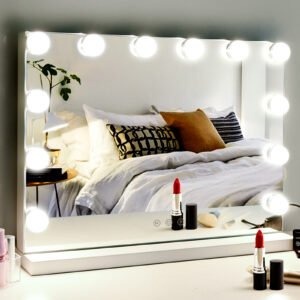 vanity mirror with 12bulbs lights for makeup